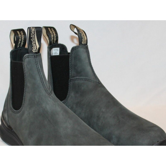 Blundstone 2143 Women's Suede Chelsea Boots Rustic Black NIB - Picture 2 of 6